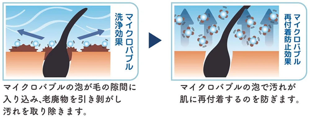 マイクロバブルの説明