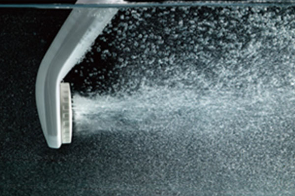 マイクロバブルシャワーの写真